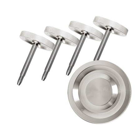 Dv8 Offroad 200718 JEEP JK BILLET DOOR SURROUND KNOBS 2 DOOR D-JP-180027-BL